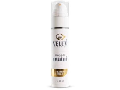 Cremă de mâini cu extract de melc Veluv Naturals 50ml tub