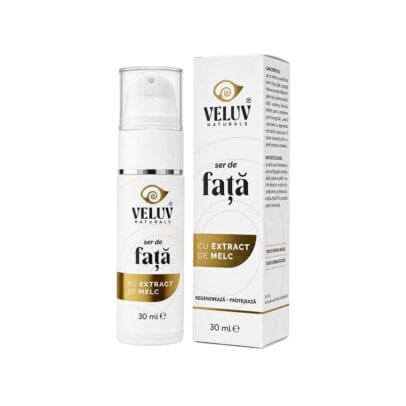 Ser de față concentrat cu extract de melc Veluv Naturals 30ml